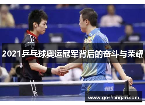 2021乒乓球奥运冠军背后的奋斗与荣耀
